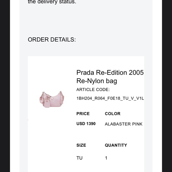 PRADA RE-EDITION 2005 RE-NYLON BAG - Picture 3 of 6